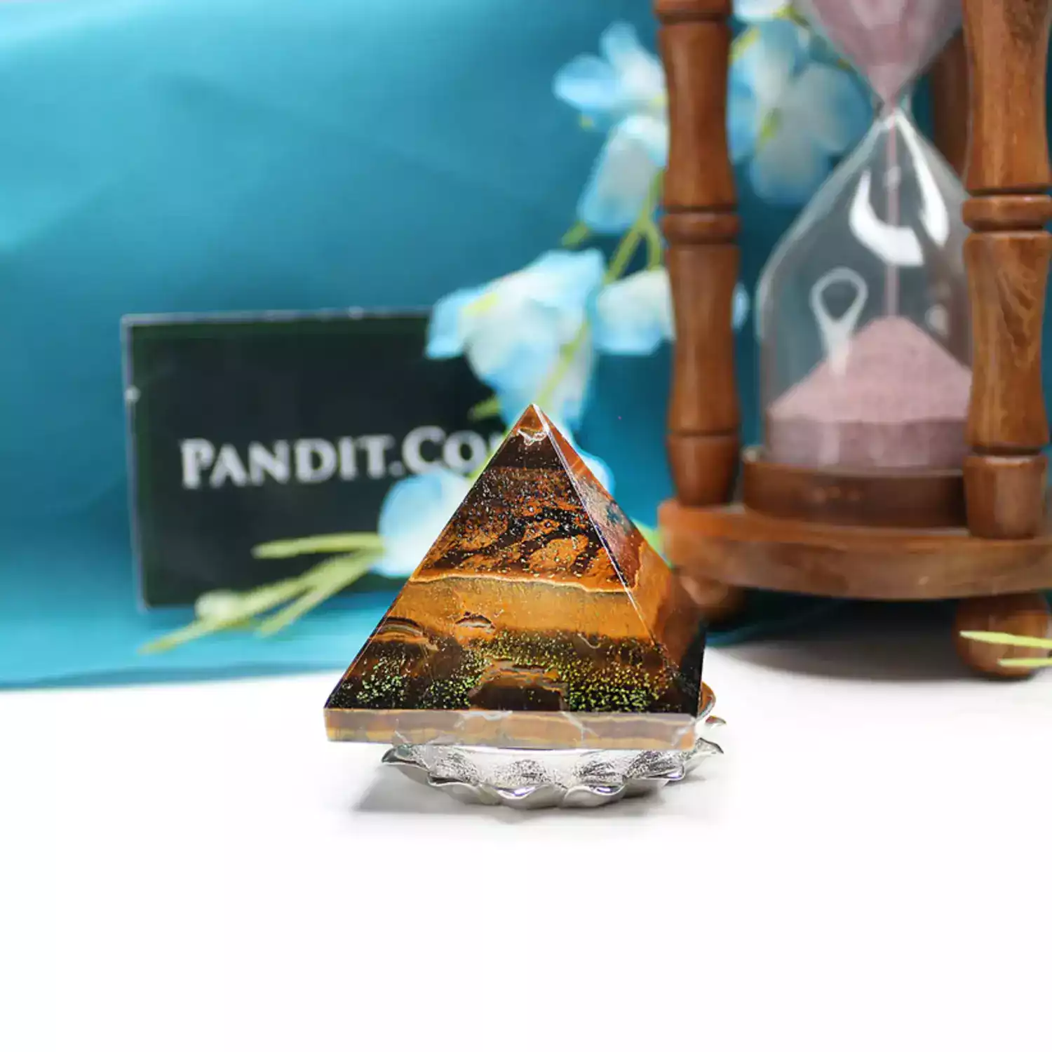 Tiger Eye Crystal Pyramid - Image 3
