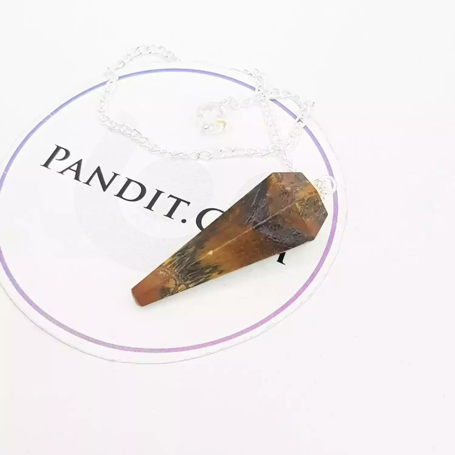 Tiger Eye Dowsing Pendulum - Image 3