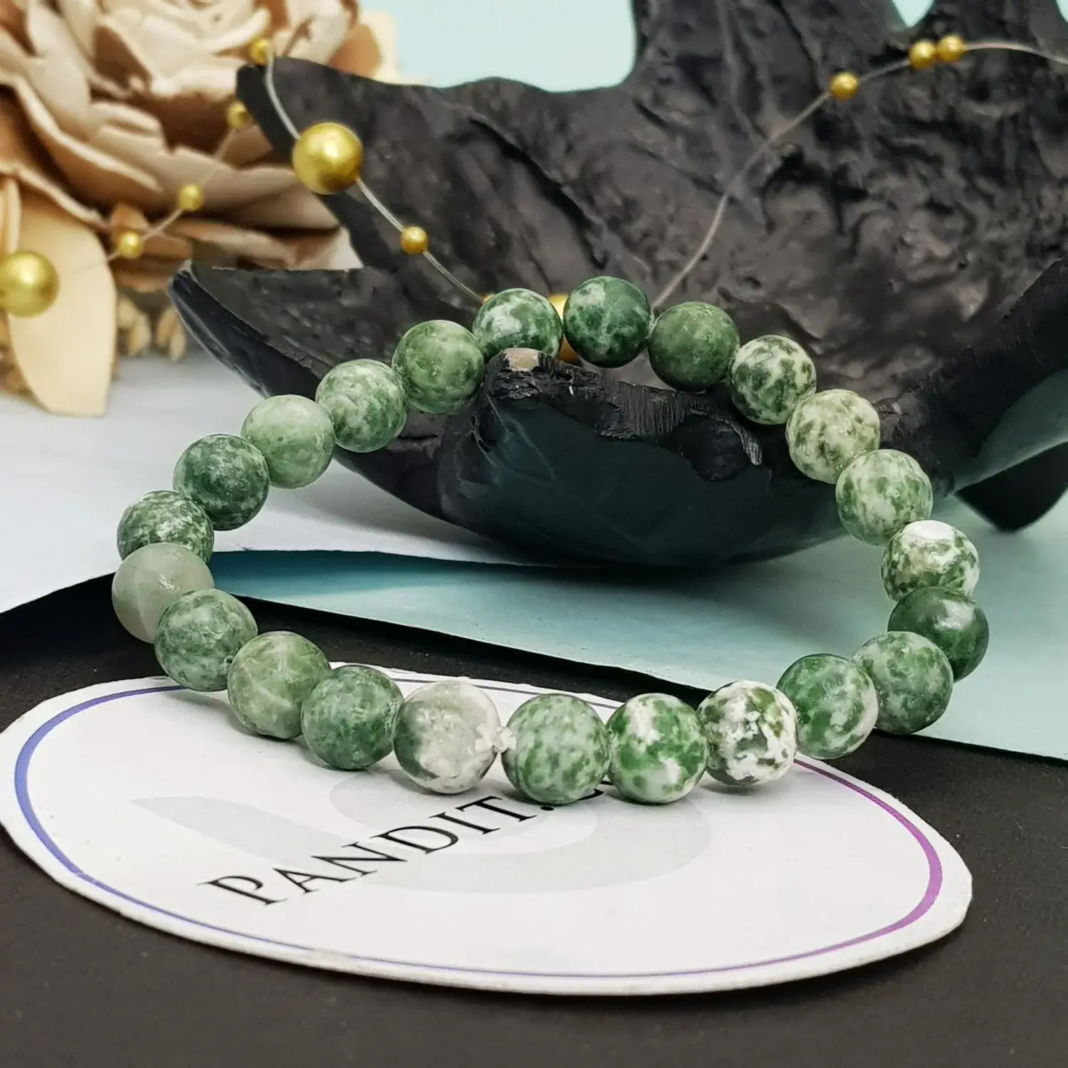 Tree Agate Bracelet - To Removes Fears & Treat Insomnia