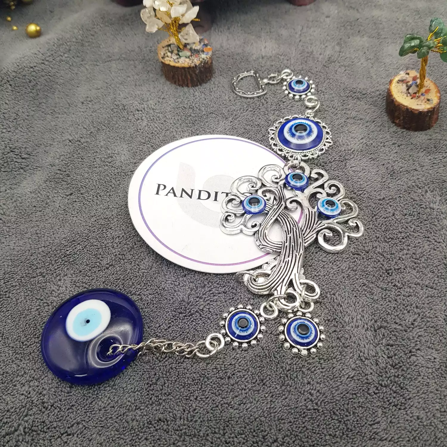 Tree Evil Eye Hanging for Good Luck