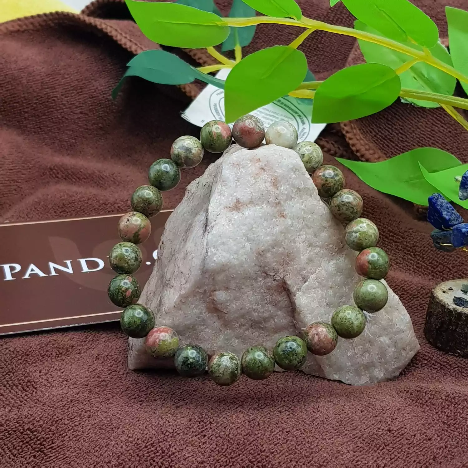 Unakite Bracelet - To Heal Stress and Depression - Image 3