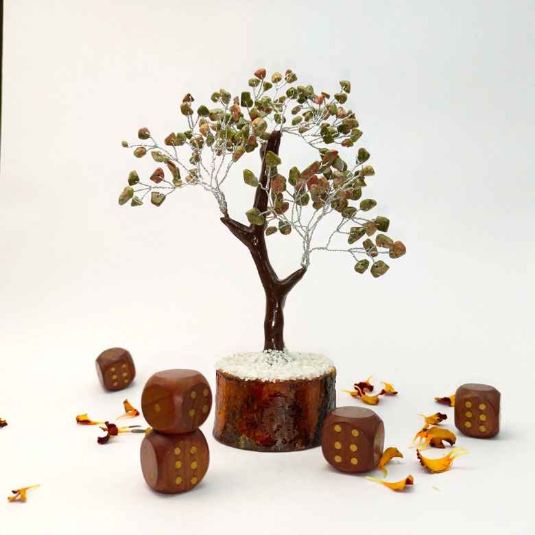 Unakite Gemstone Tree - Image 3