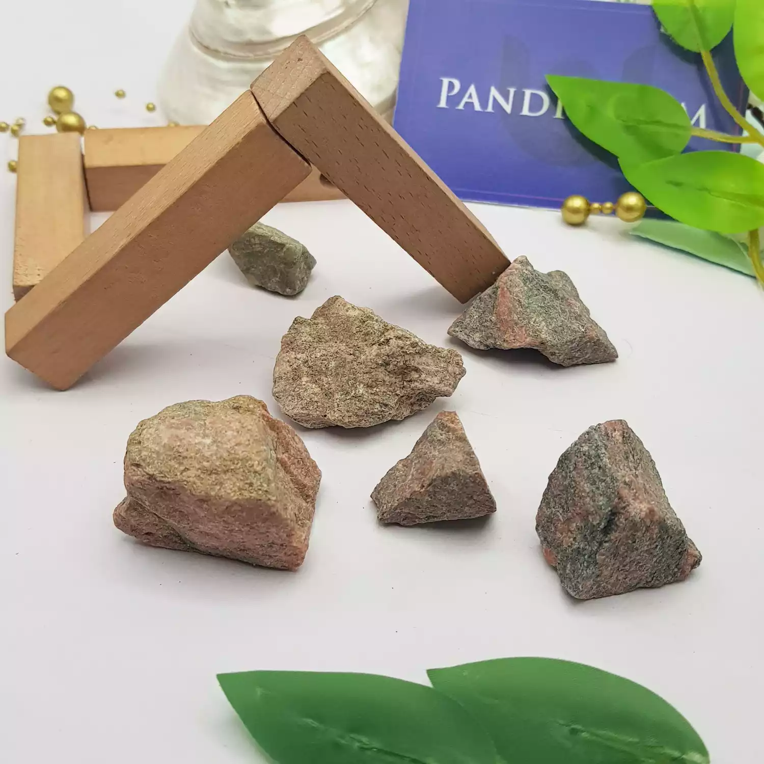 Unakite Natural Raw Stones - Image 3