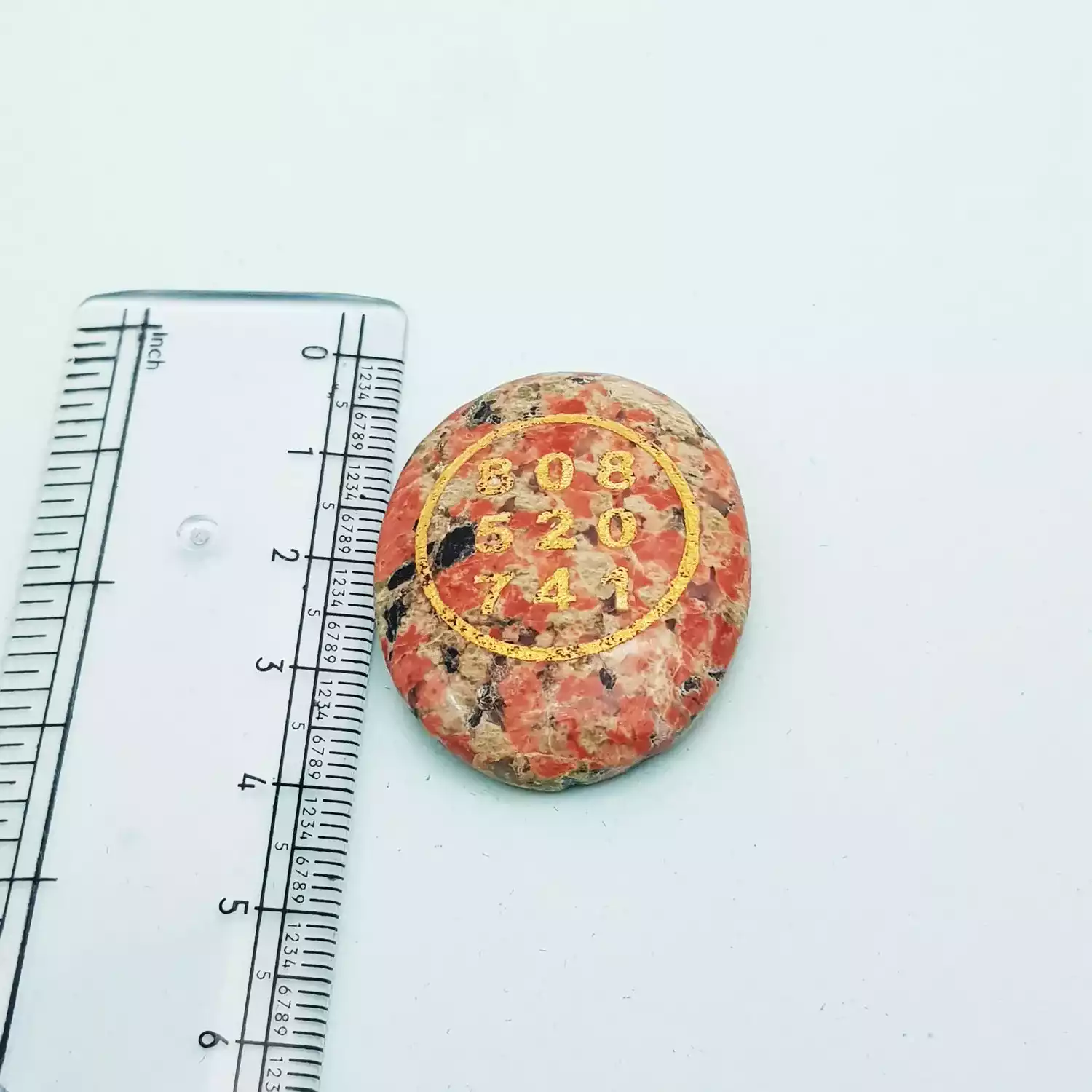 Unakite Zibu Symbol Coin - Image 5