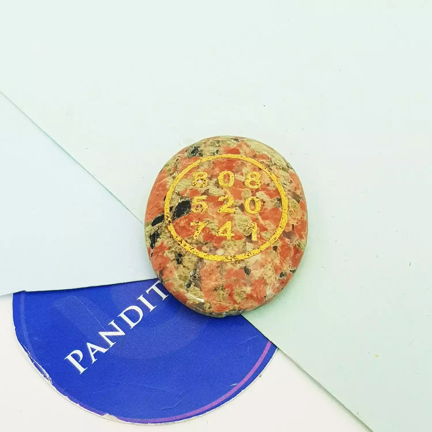 Unakite Zibu Symbol Coin - Image 7