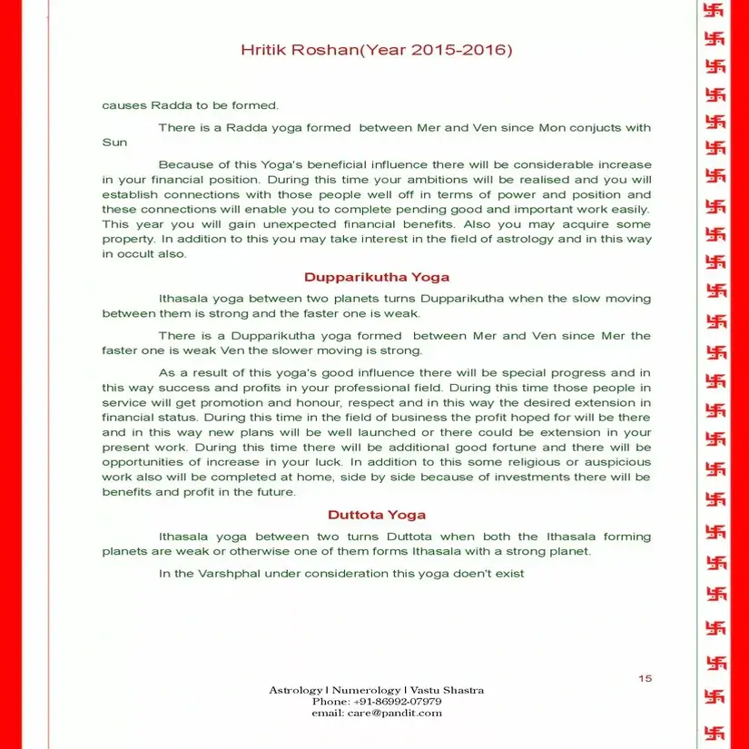 Varshphal Horoscope Gold - Image 6
