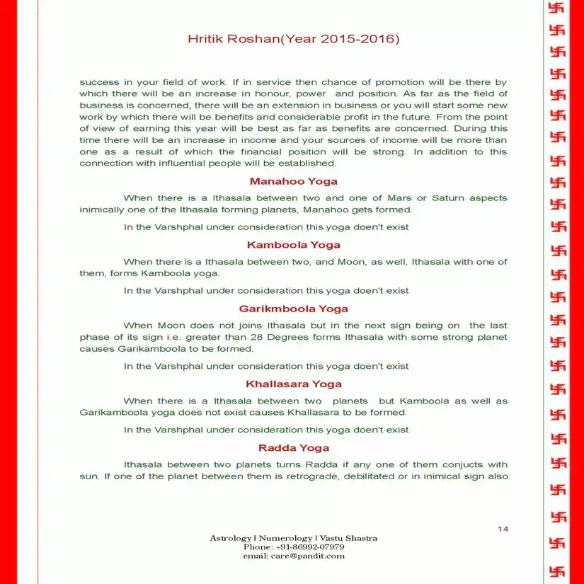 Varshphal Horoscope Silver - Image 4