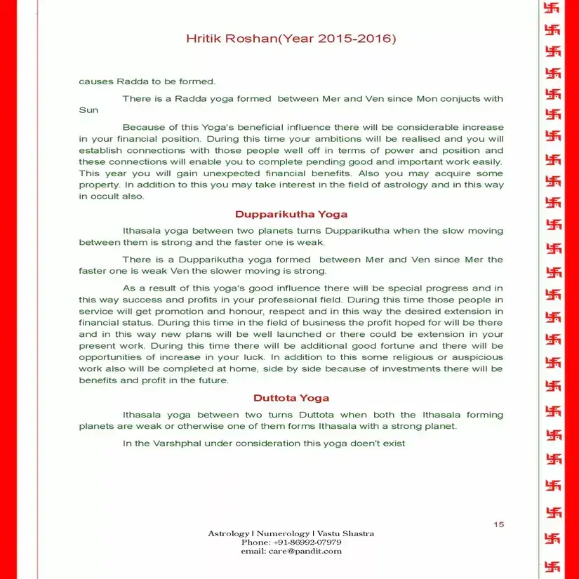Varshphal Horoscope Silver - Image 5
