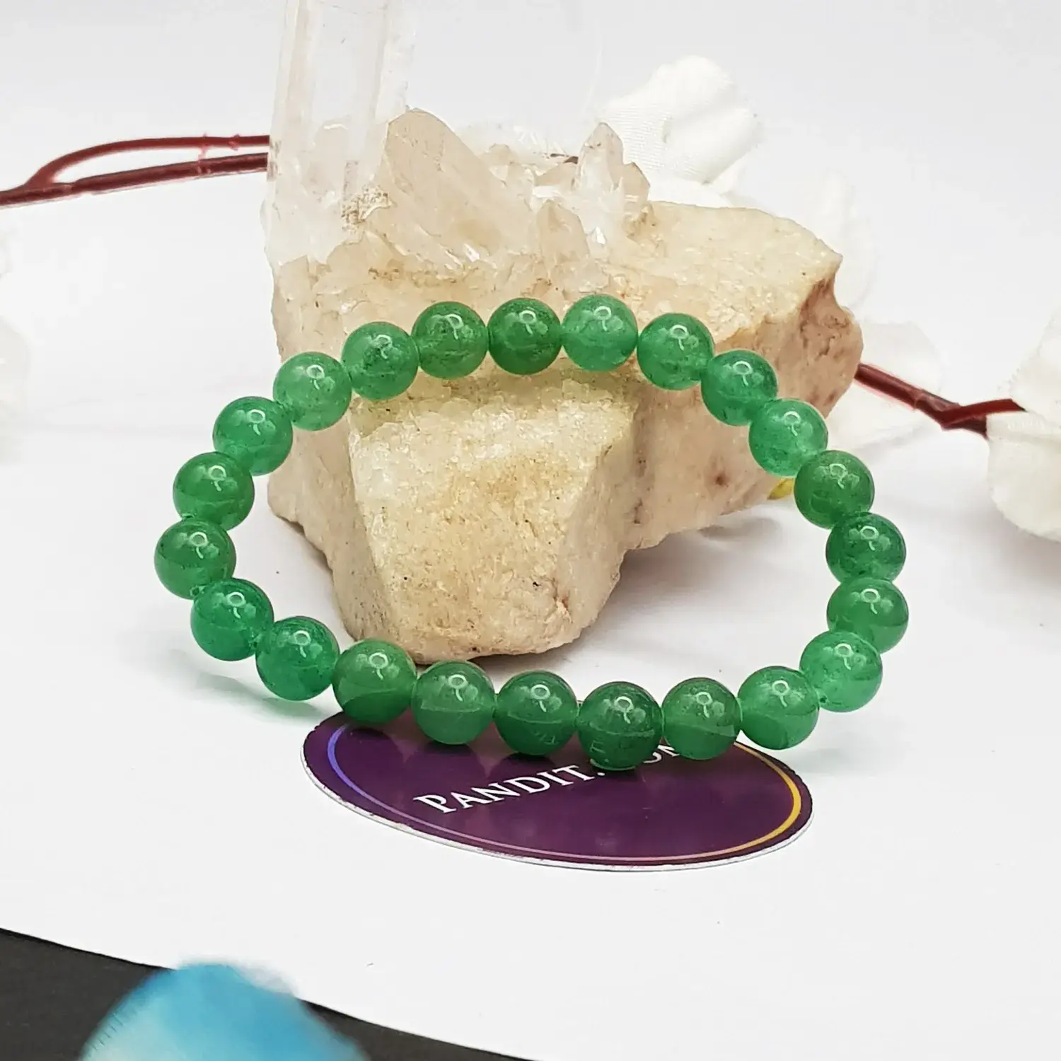 Green Aventurine Bracelet - For Sharp Mind & Academic Success - Image 4