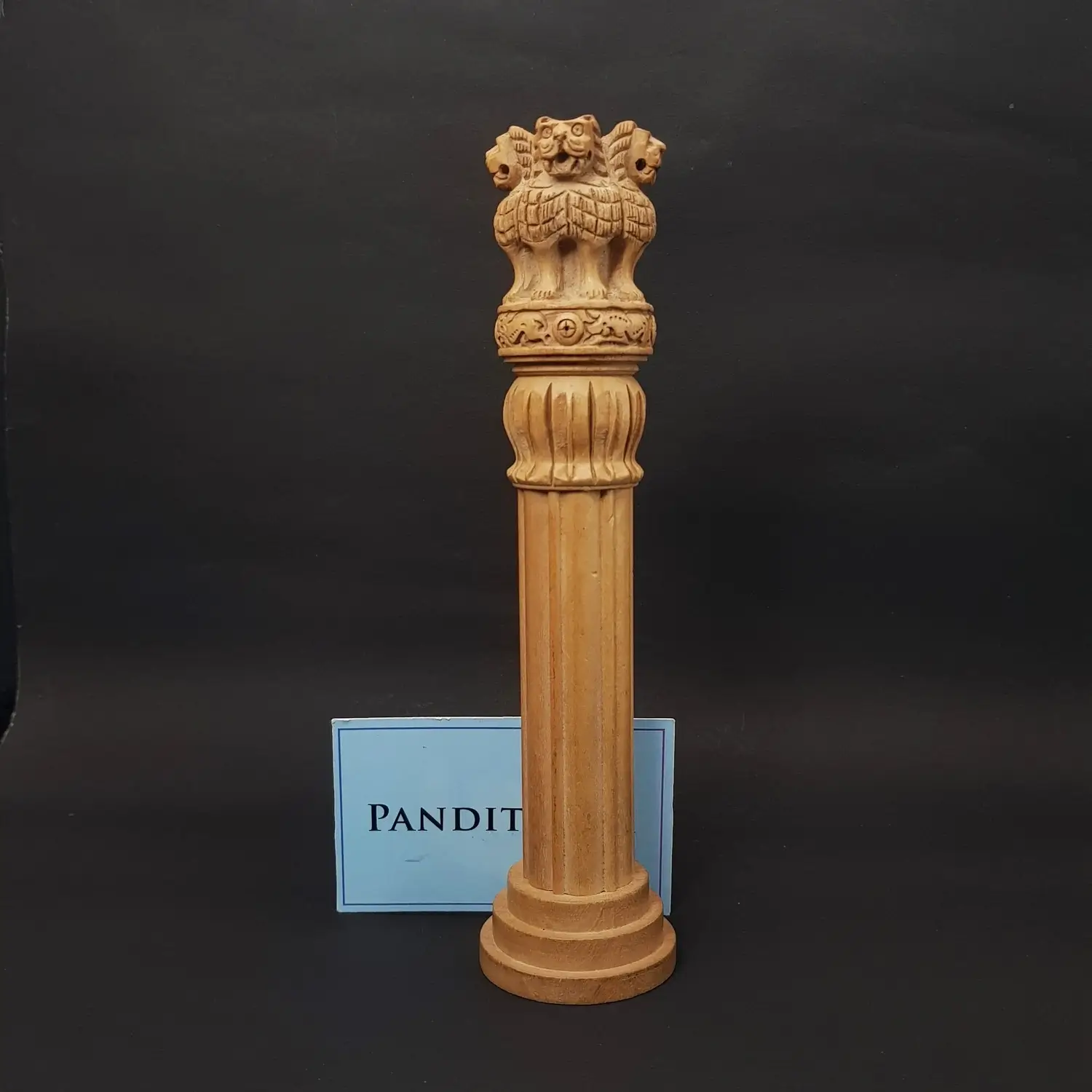 Wooden Ashoka Stambh - Image 4