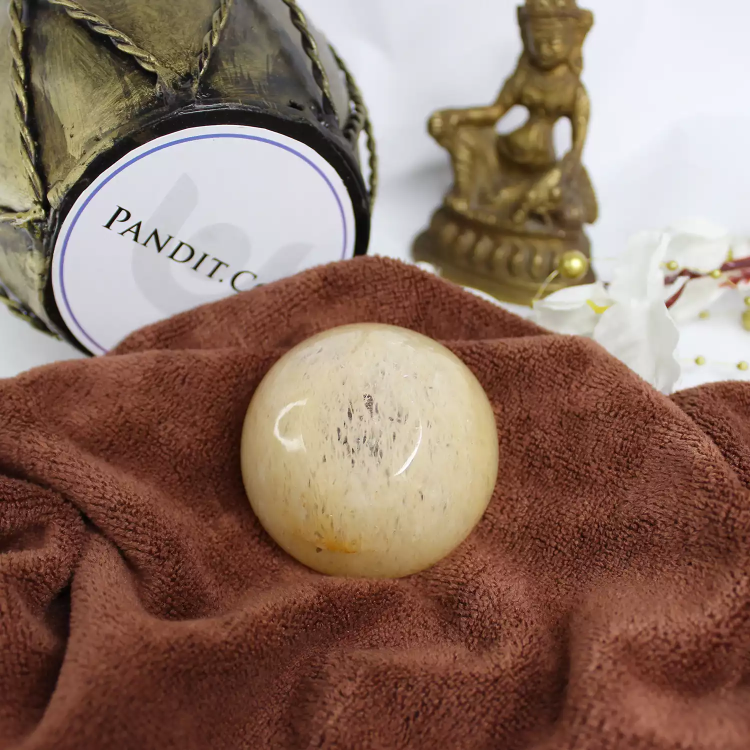 Yellow Aventurine Bowl - For Prosperity & Balancing Energy - Image 2