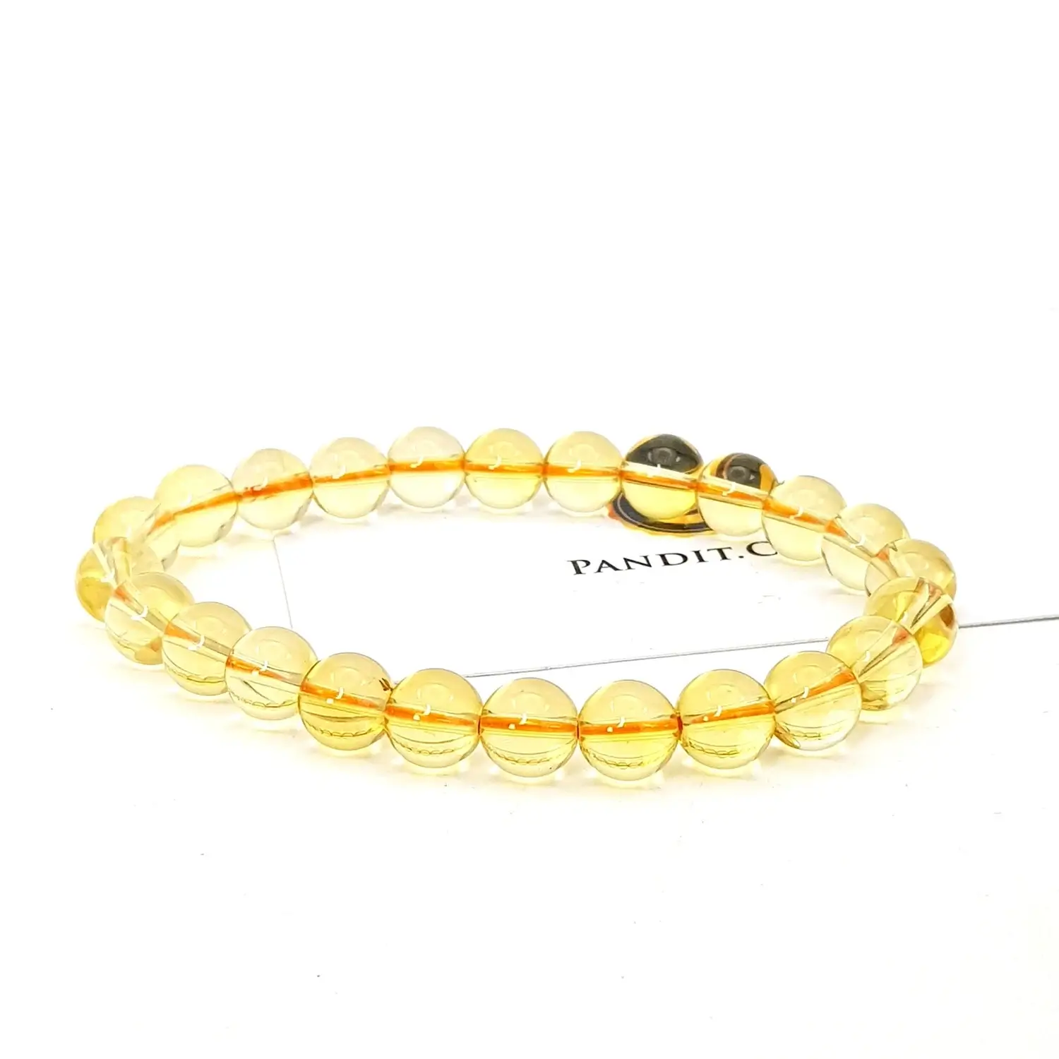 Yellow Citrine Bracelet - For Good Health and Fortune - Image 5