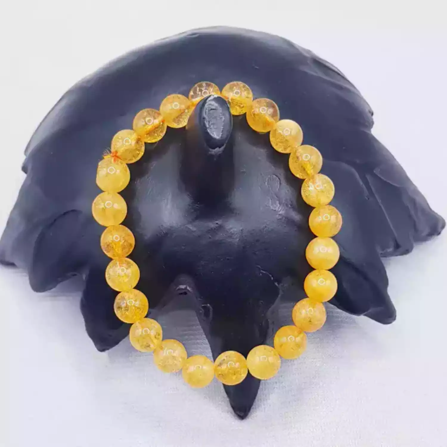 Yellow Citrine Bracelet - For Good Health and Fortune - Image 8