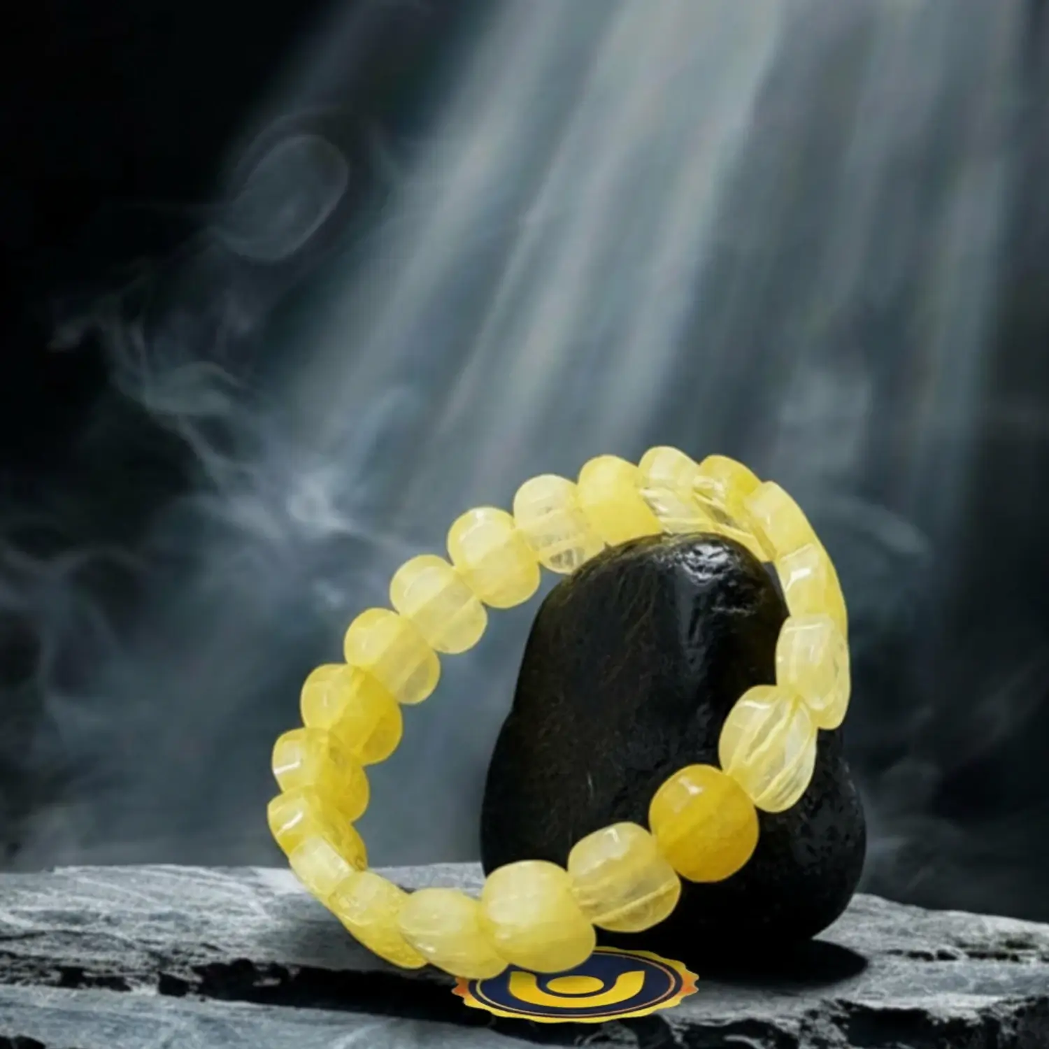 Yellow Citrine Oval Faceted Bracelet - Image 3