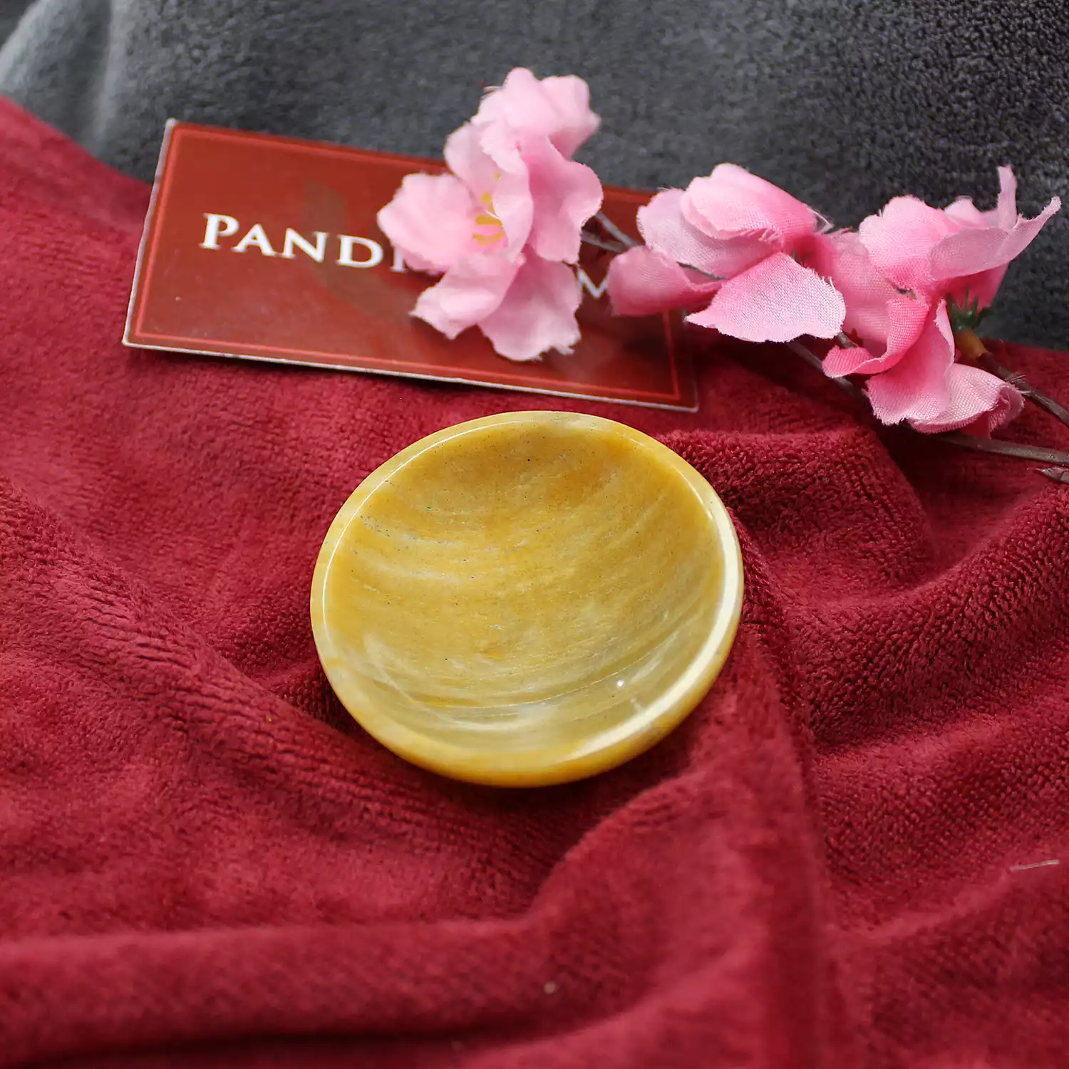 Yellow Jasper Bowl - For Academic Success & Marriage Harmony - Image 3