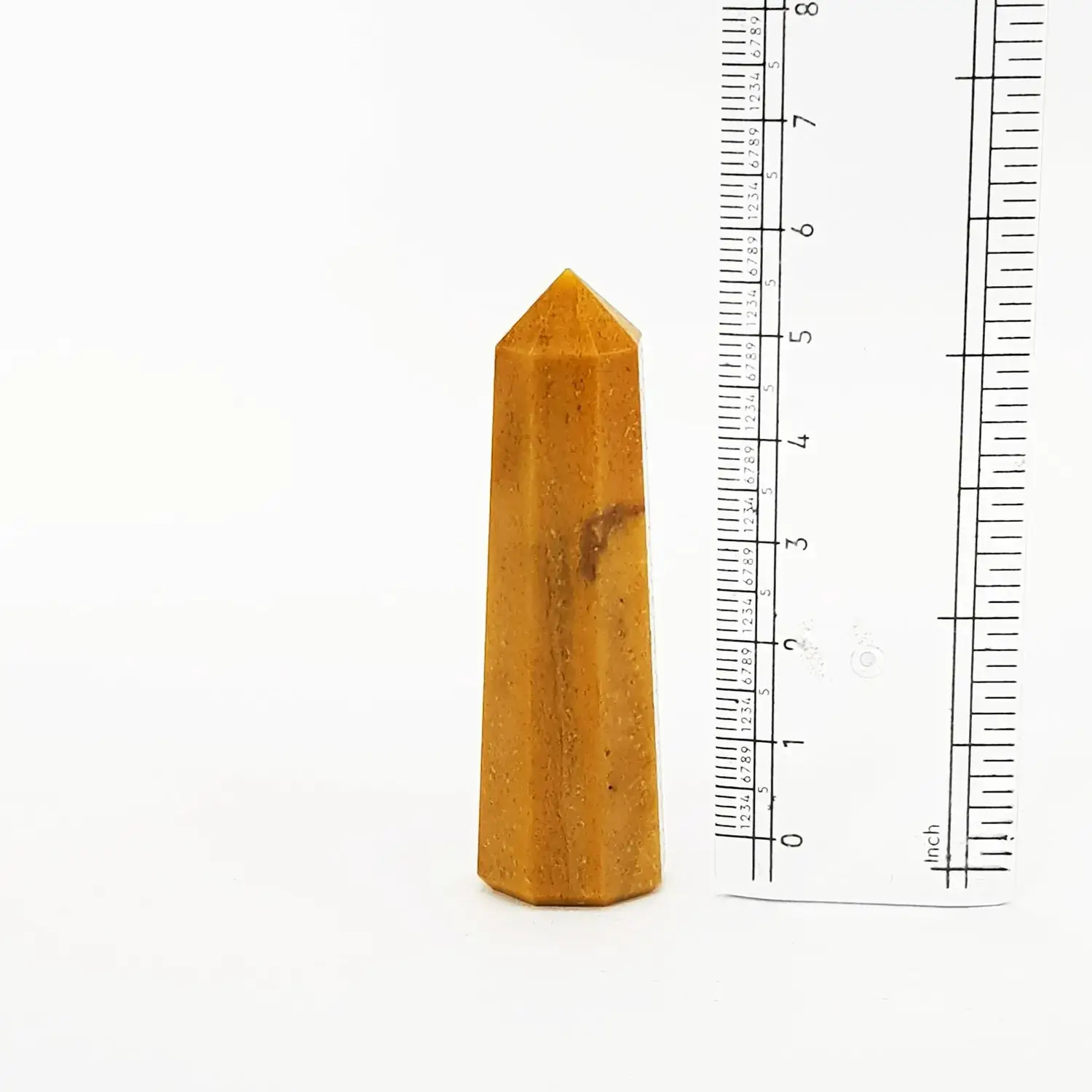 Yellow Jasper Pencil Tower Point - Image 5