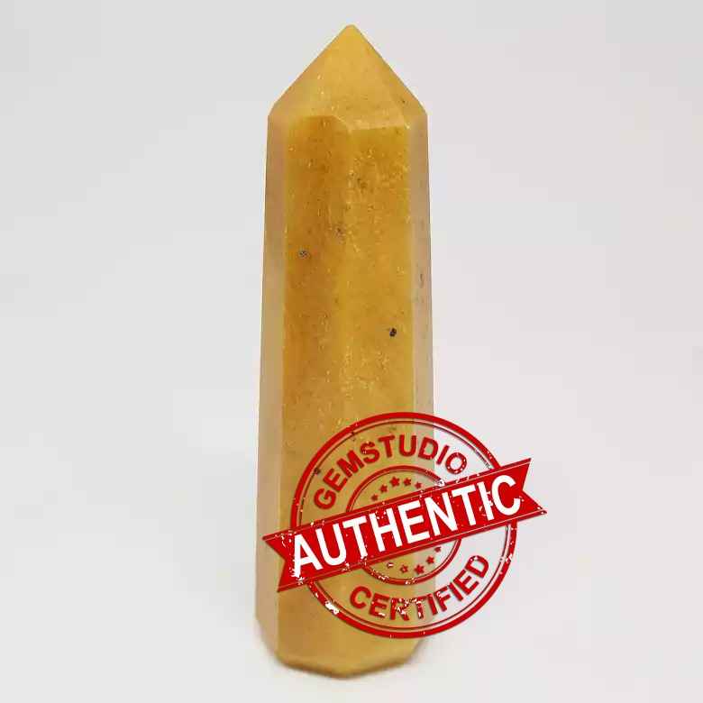 Yellow Jasper Pencil Tower Point - Image 7