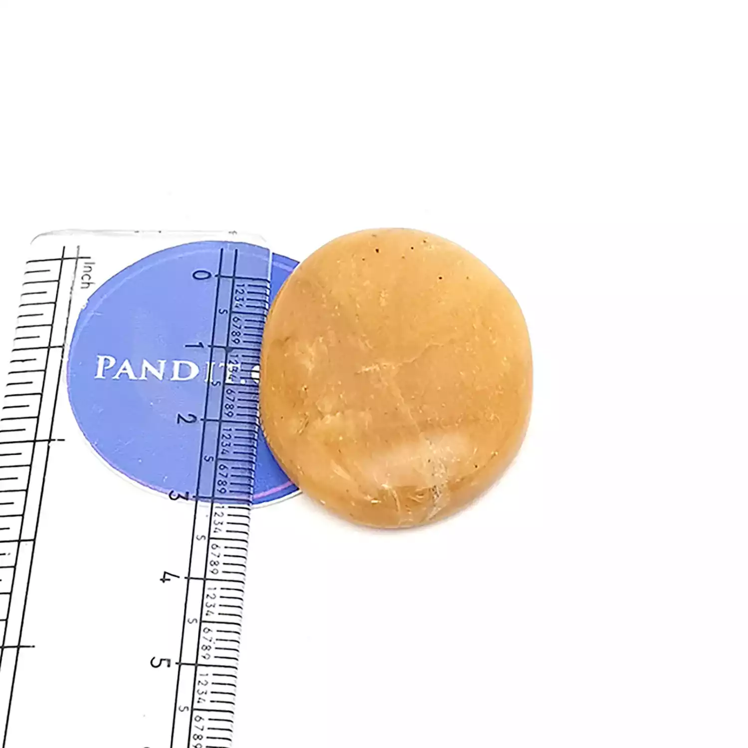 Yellow Jasper Worry Stone - To Kill Hesitation & Anxieties - Image 6