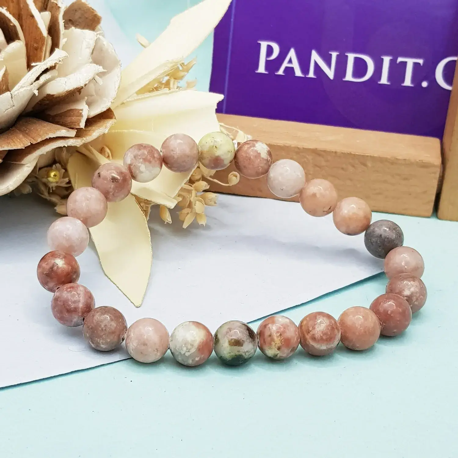 Yellow Rhodonite Bracelet - To Improve Concentration & Focus