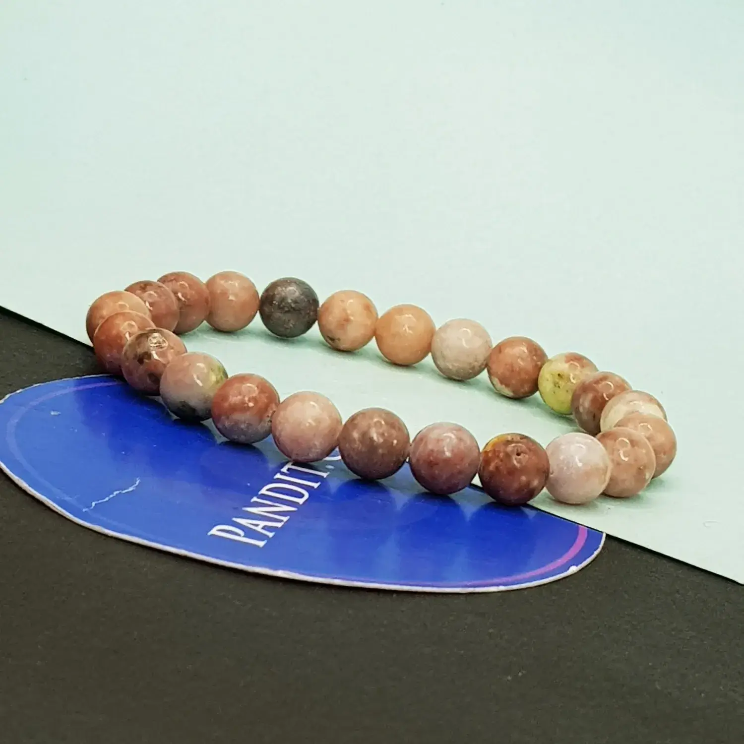 Yellow Rhodonite Bracelet - To Improve Concentration & Focus - Image 3