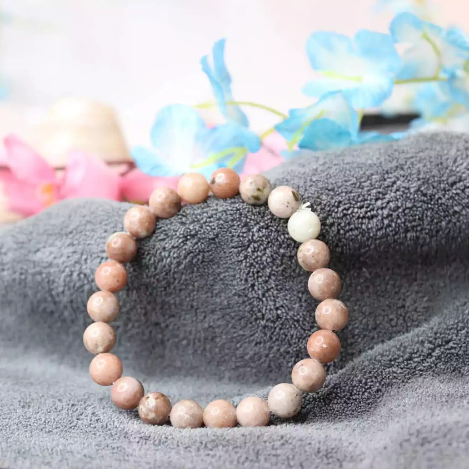 Yellow Rhodonite Bracelet - To Improve Concentration & Focus - Image 4