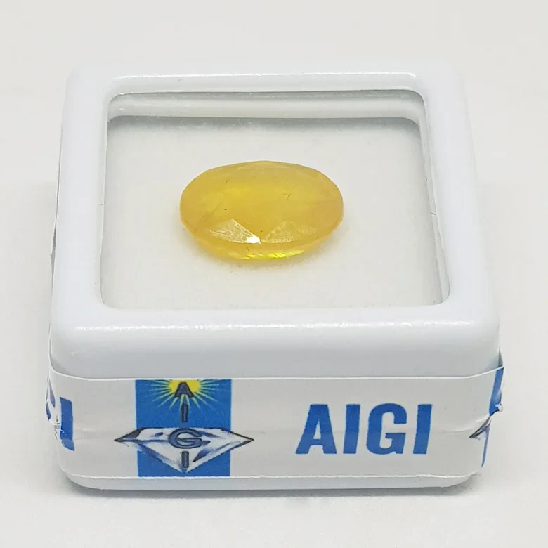 Yellow Sapphire Gemstone (Pukhraj Gemstone) - To Enhance Luck - Image 6