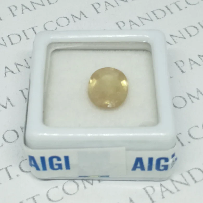 Yellow Sapphire Gemstone (Pukhraj Gemstone) - To Enhance Luck - Image 9